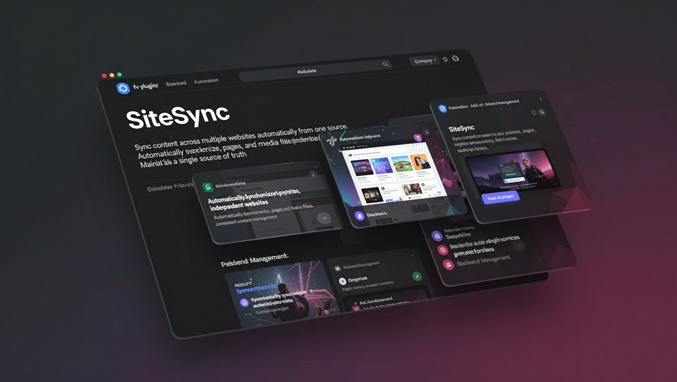 Preview of SiteSync