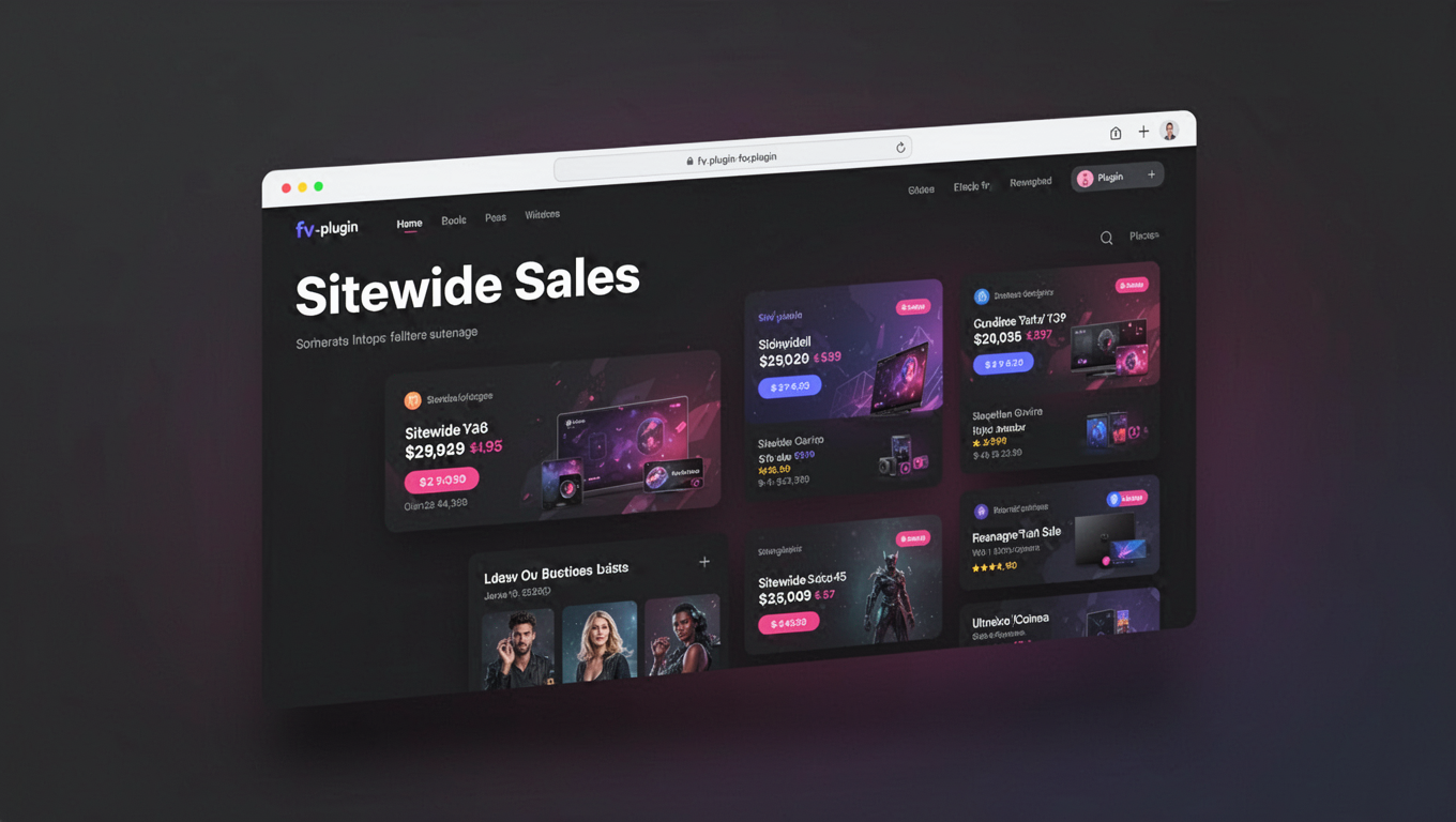 Preview of Sitewide Sales