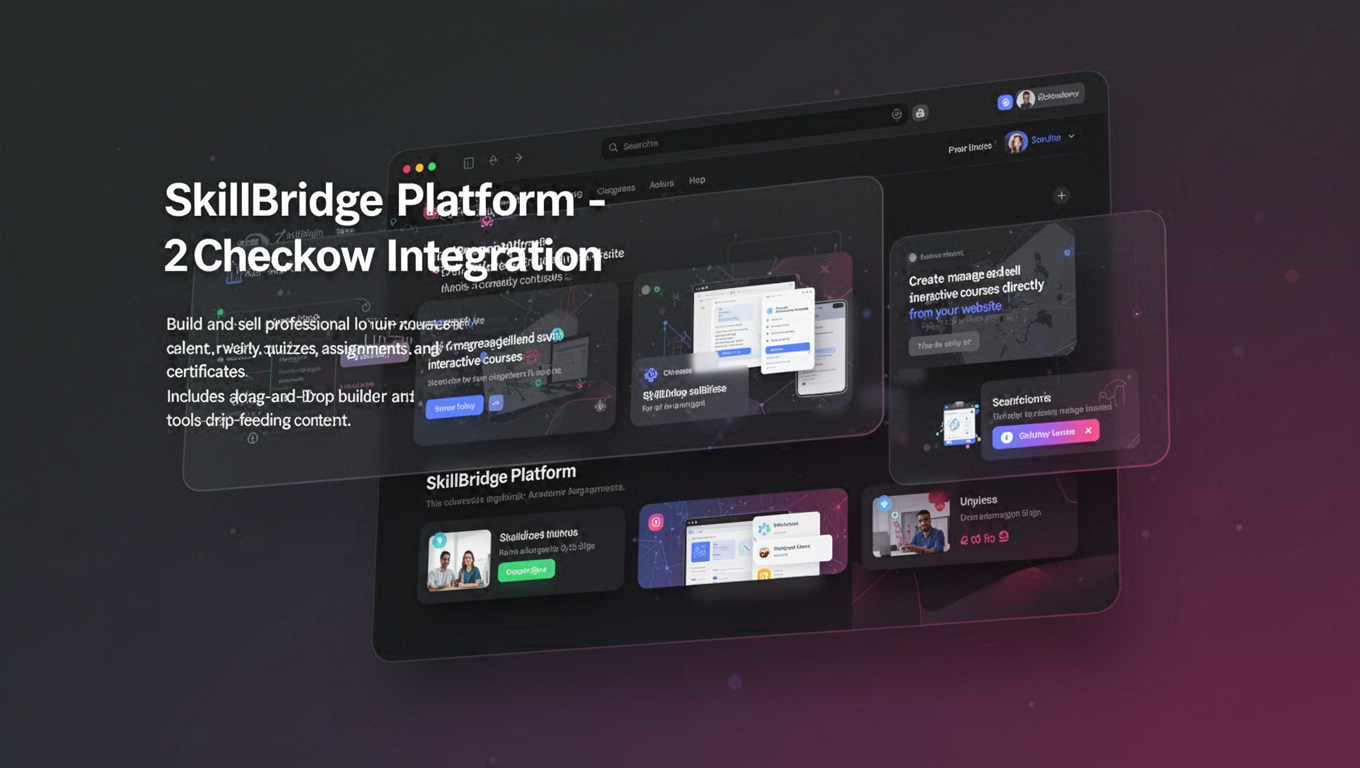 Preview of SkillBridge Platform - 2Checkout Integration
