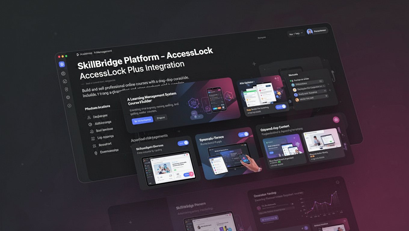 Preview of SkillBridge Platform - AccessLock Plus Integration