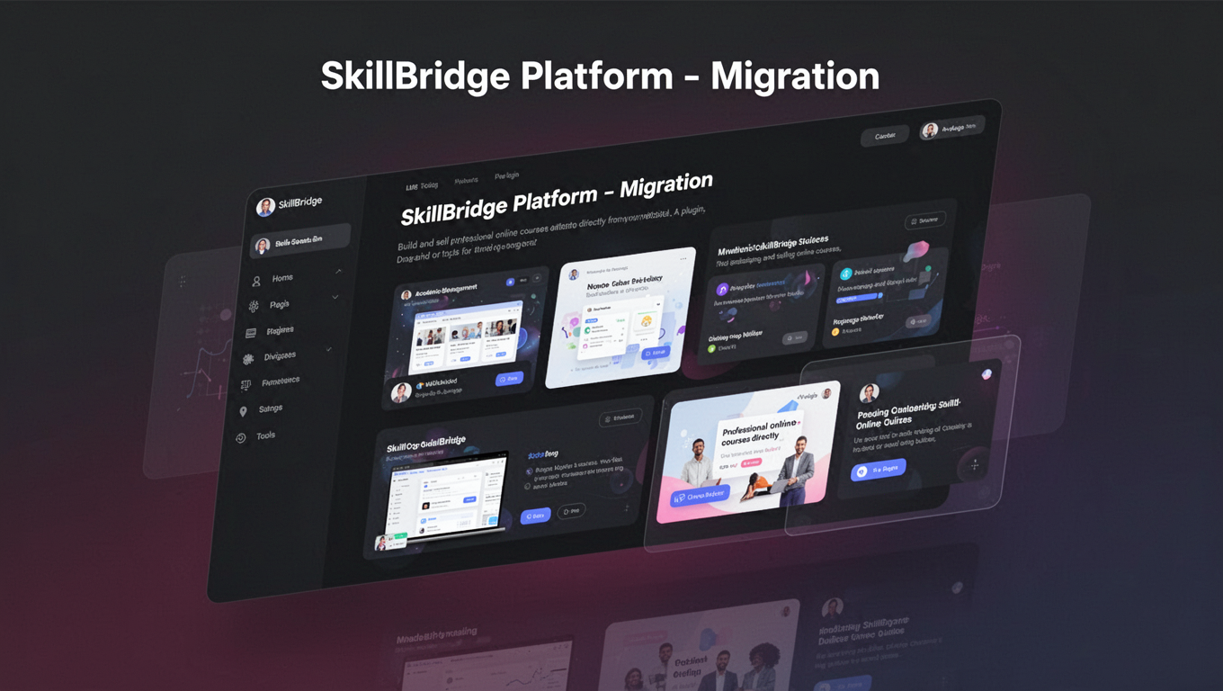 Preview of SkillBridge Platform - Migration