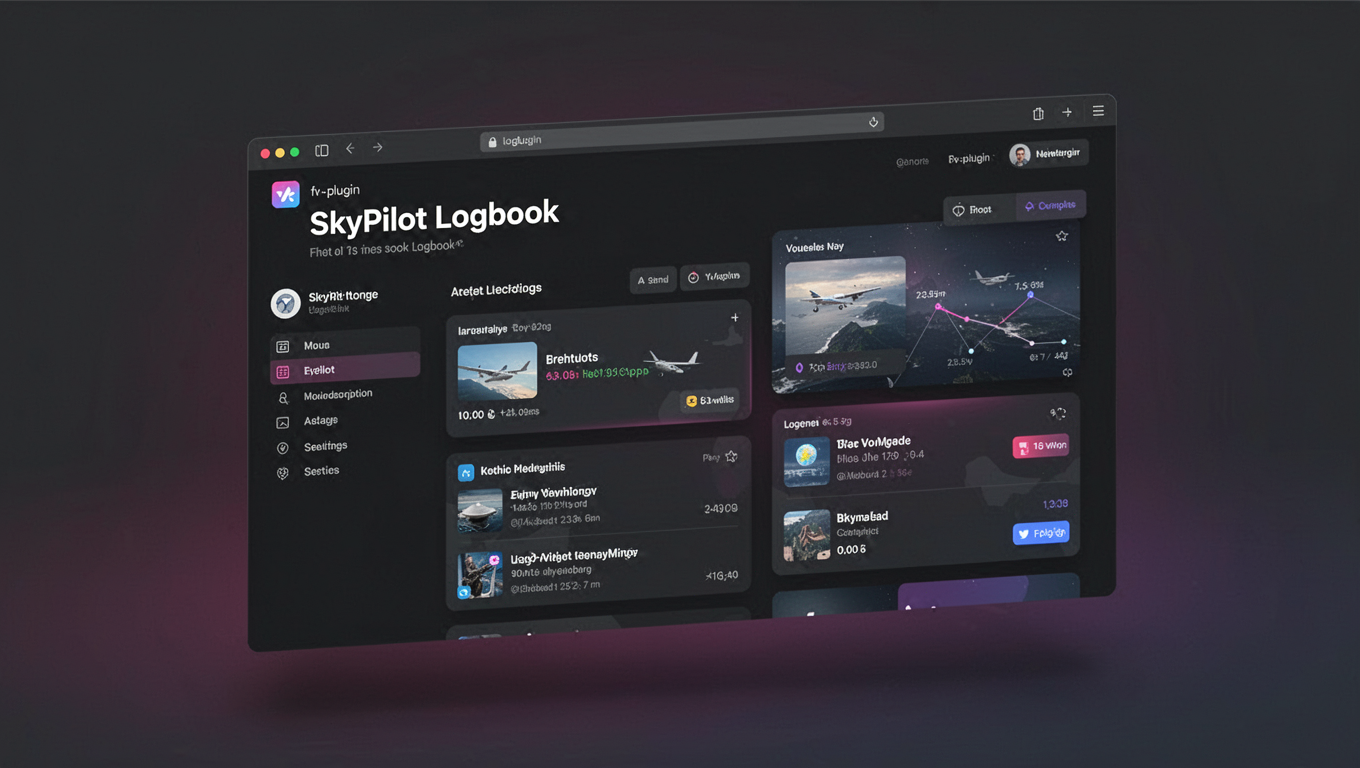 Preview of SkyPilot Logbook