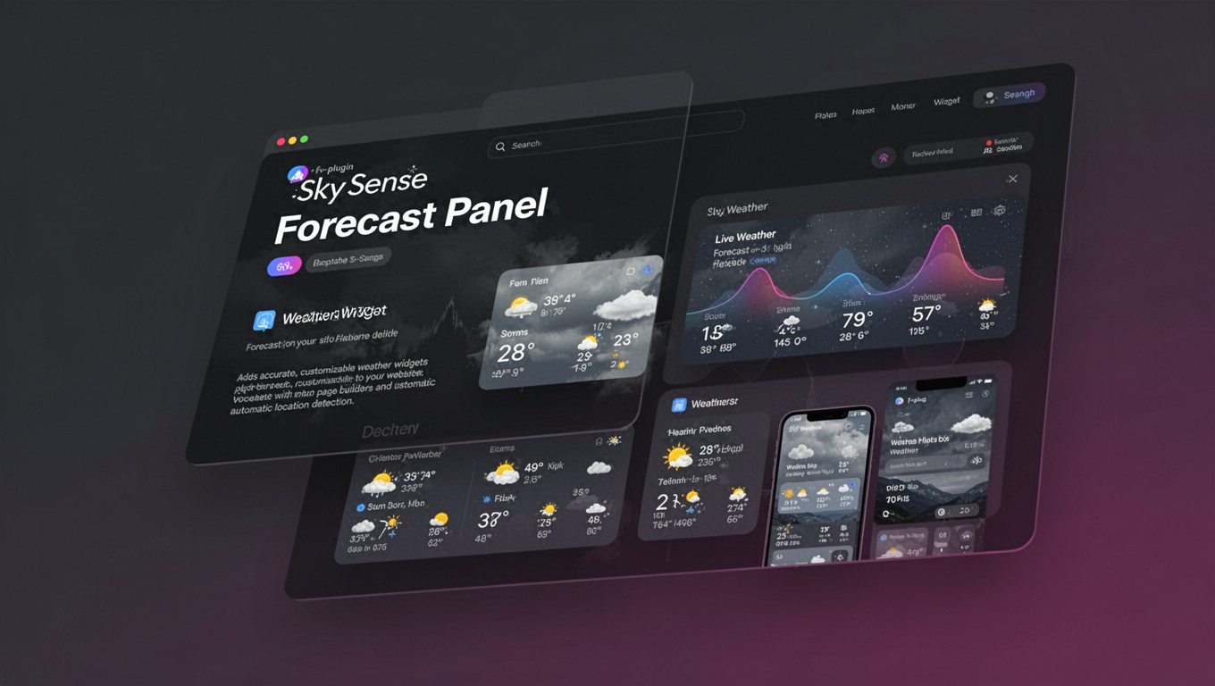 Preview of SkySense Forecast Panel