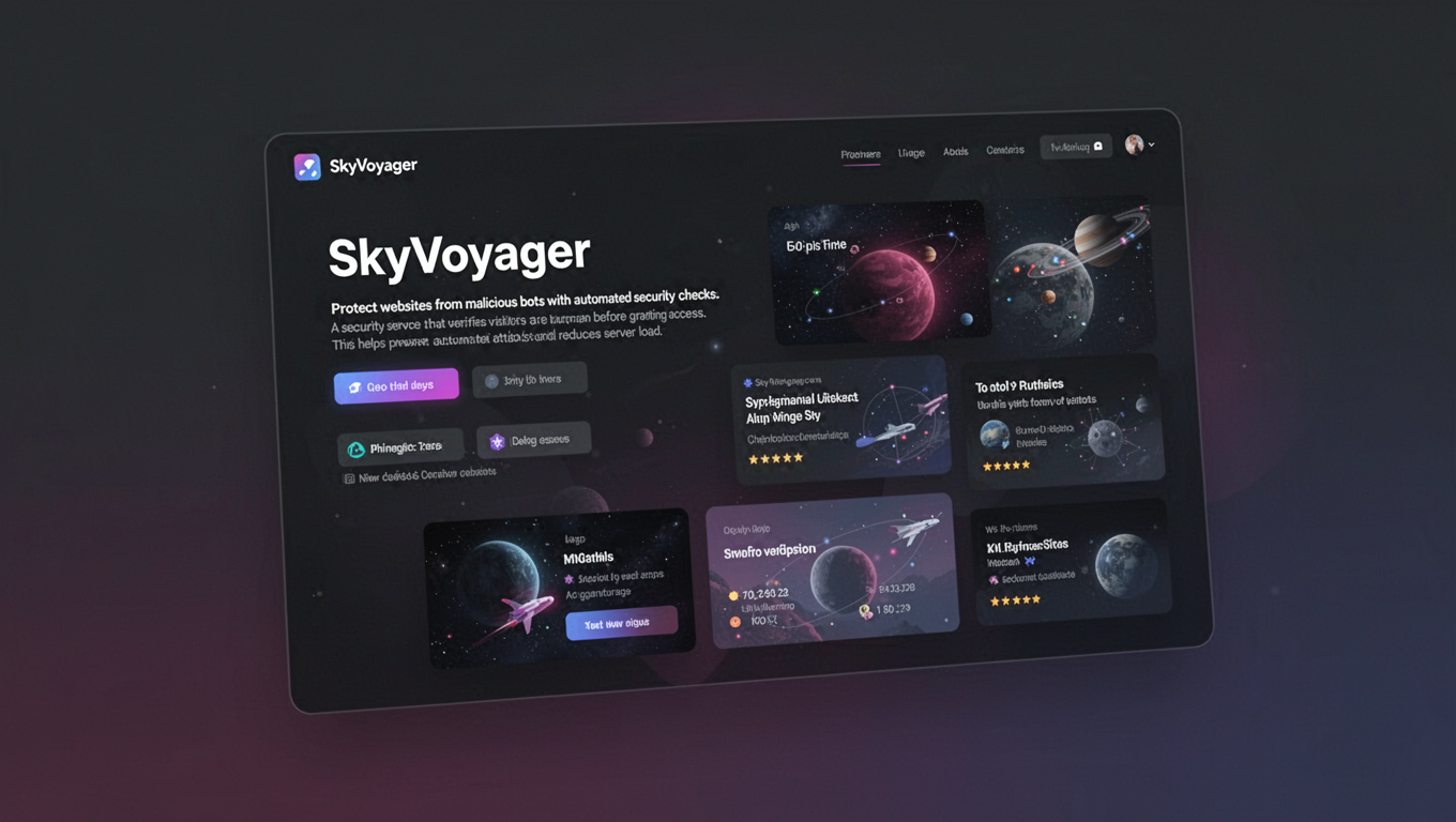 Preview of SkyVoyager