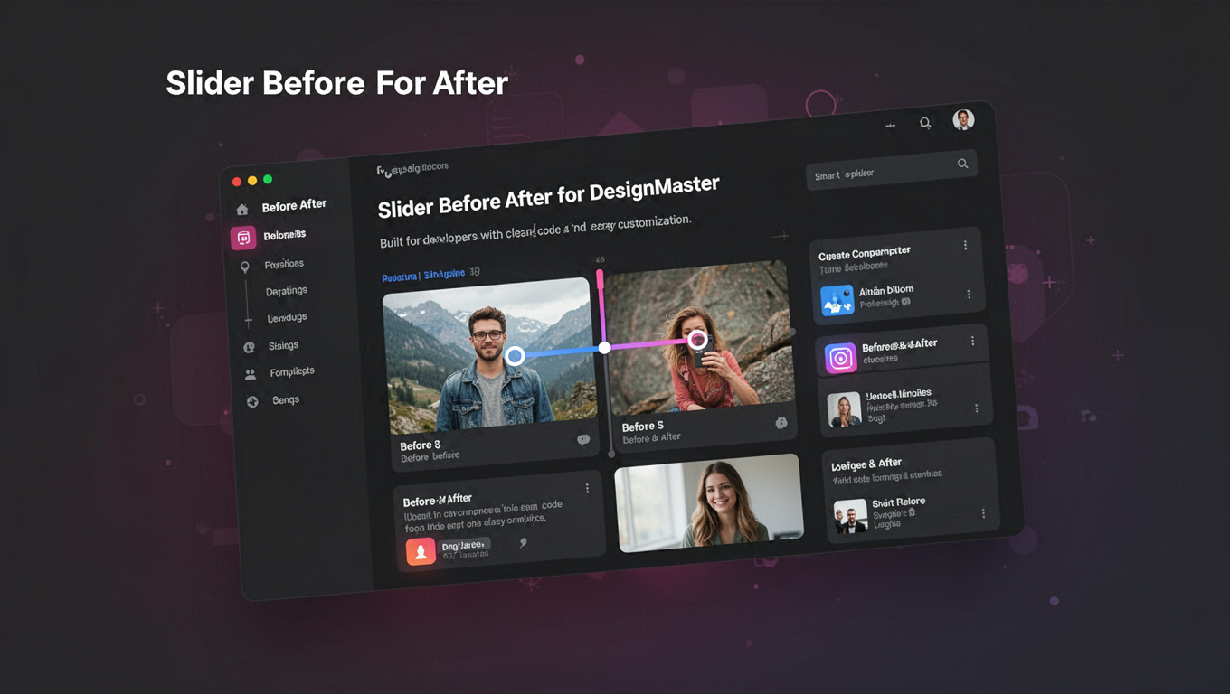 Preview of Slider Before After for DesignMaster