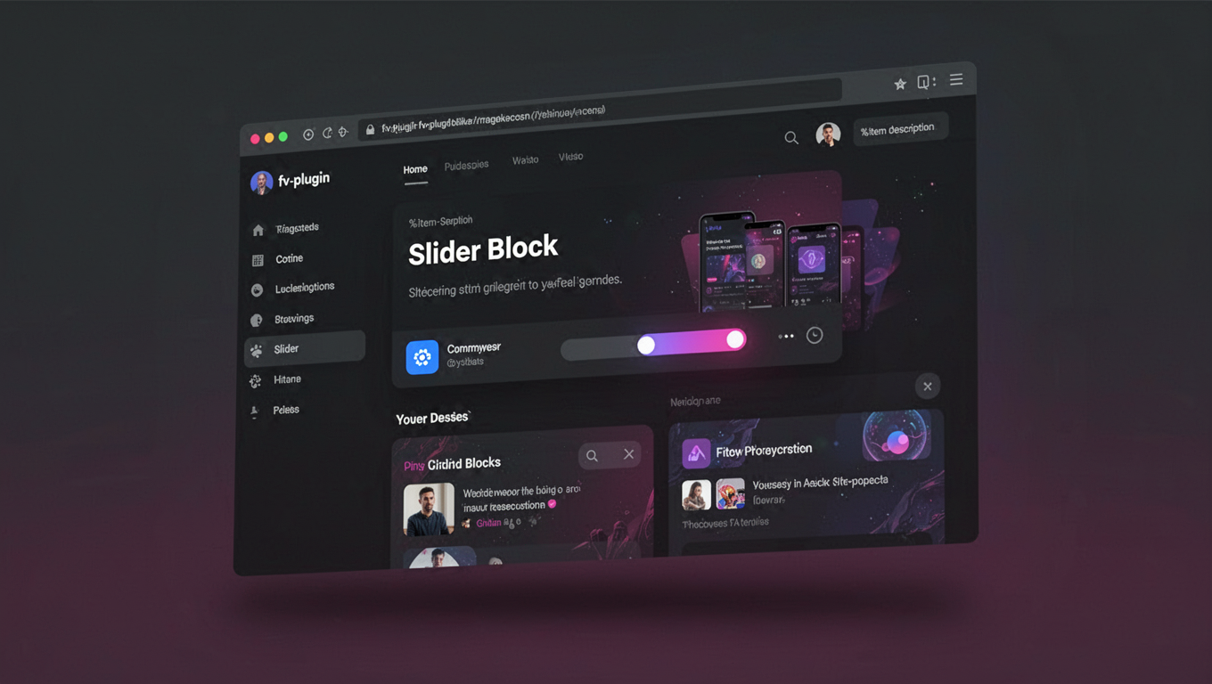 Preview of Slider Block