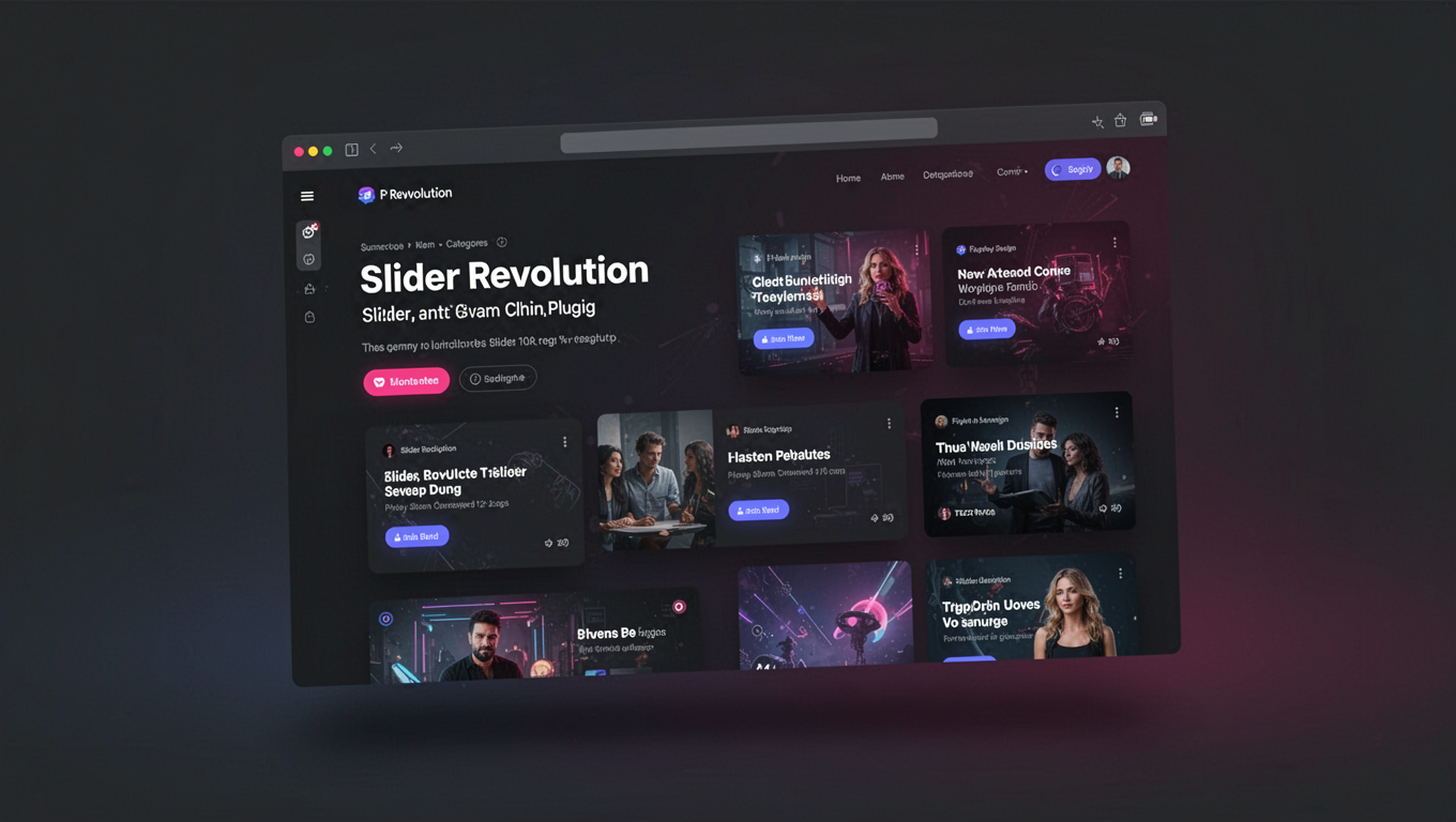 Preview of Slider Revolution