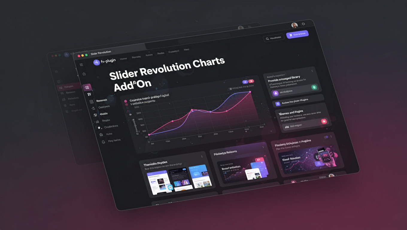 Preview of Slider Revolution Charts AddOn