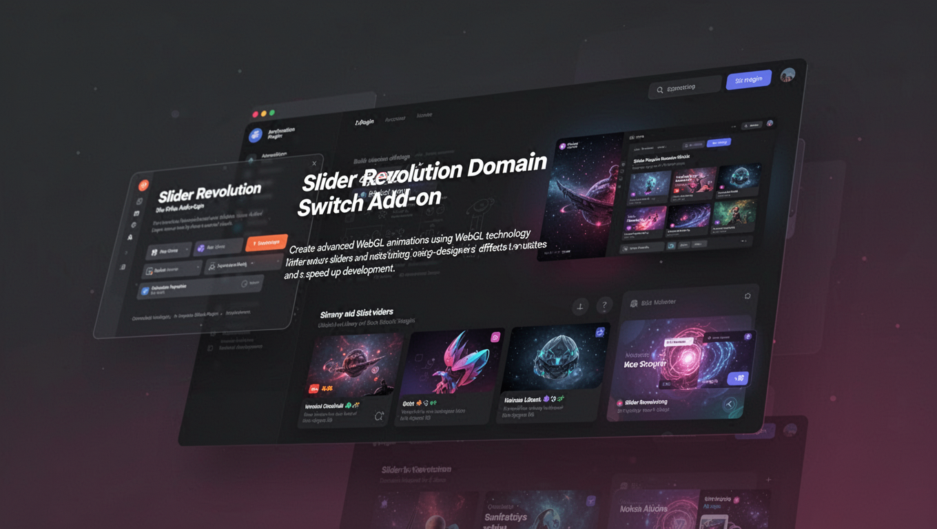 Preview of Slider Revolution Domain Switch Add-on