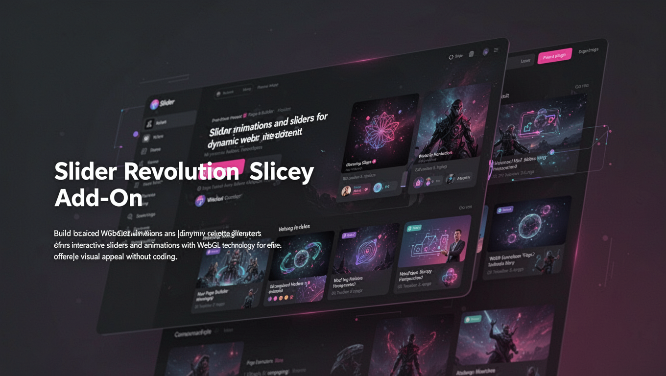 Preview of Slider Revolution Slicey Add-On