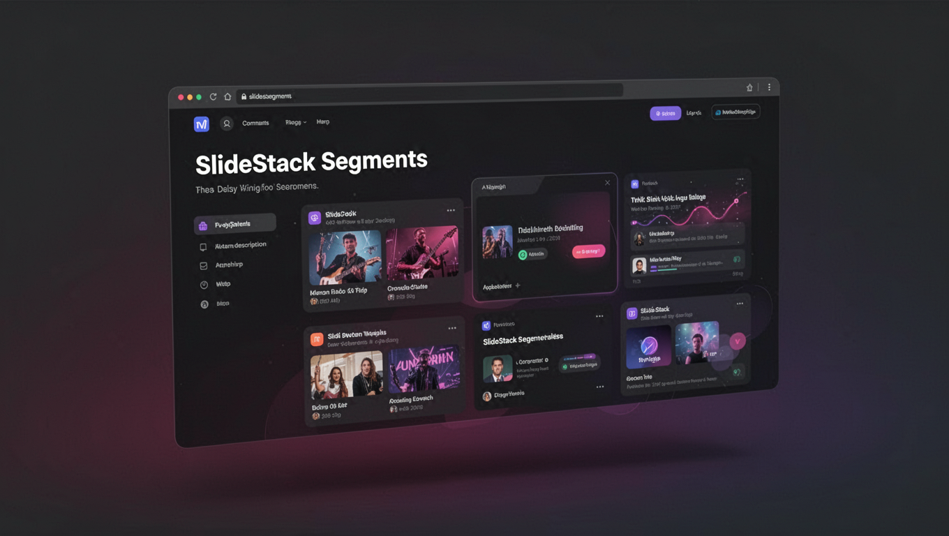 Preview of SlideStack Segments