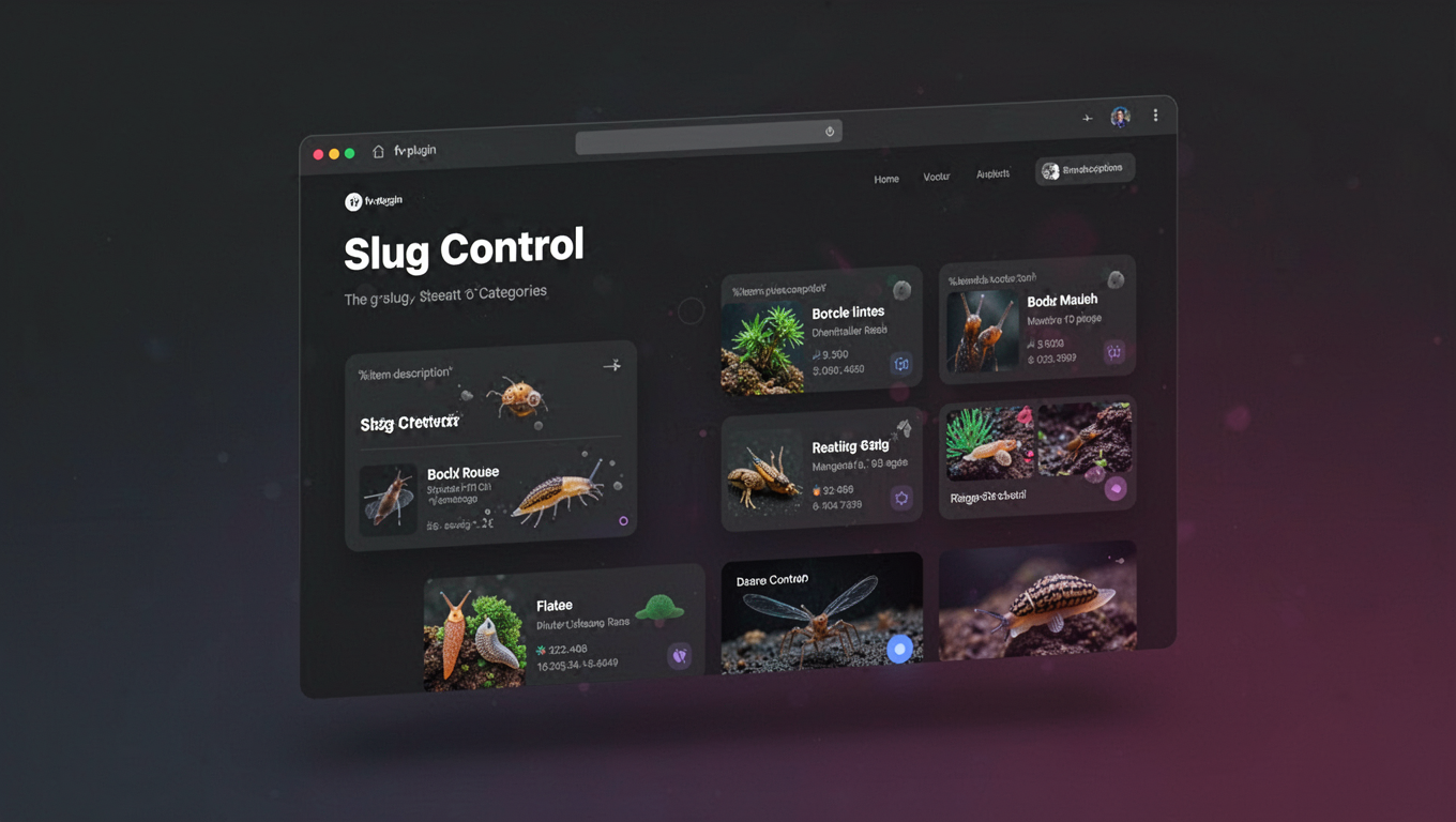 Preview of Slug Control