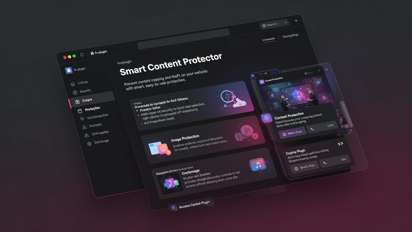 Preview of Smart Content Protector