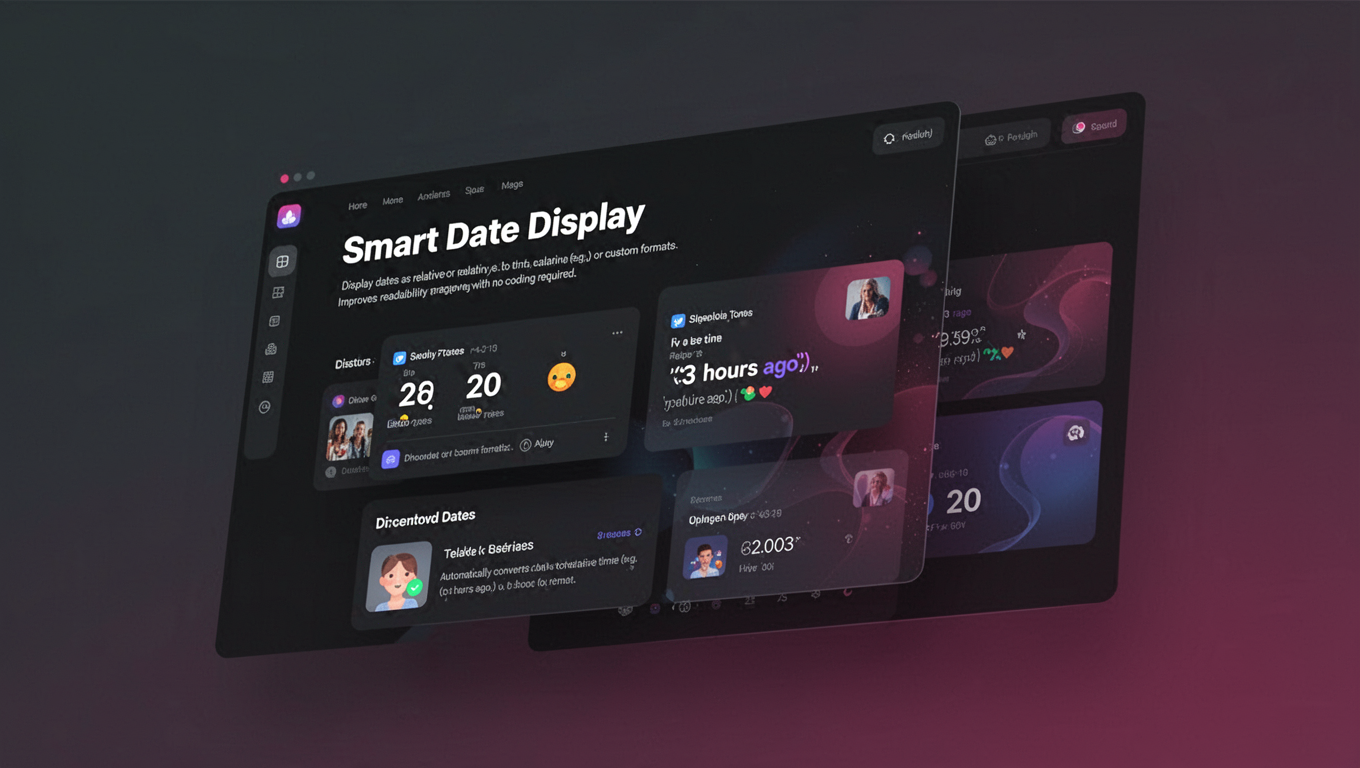 Preview of Smart Date Display