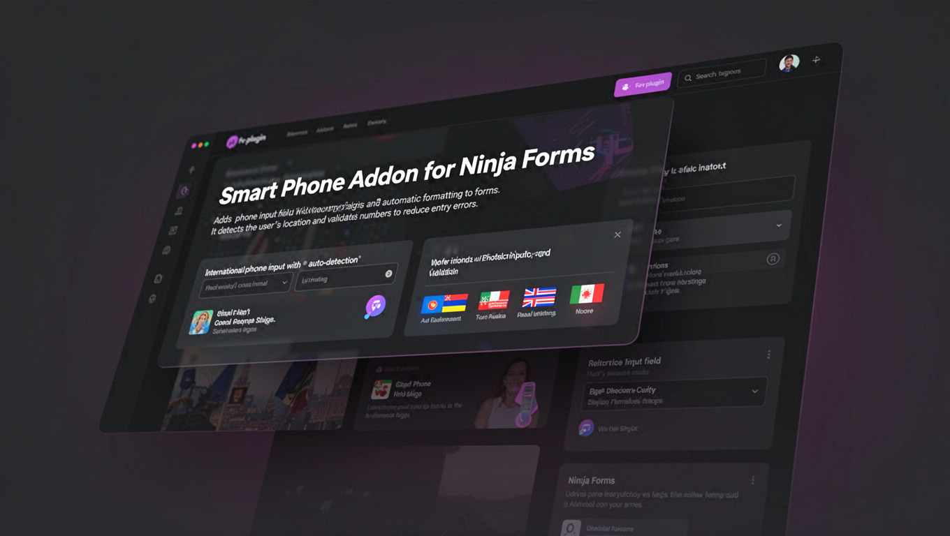 Preview of Smart Phone Addon for Ninja Forms