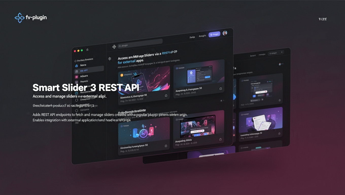 Preview of Smart Slider 3 REST API