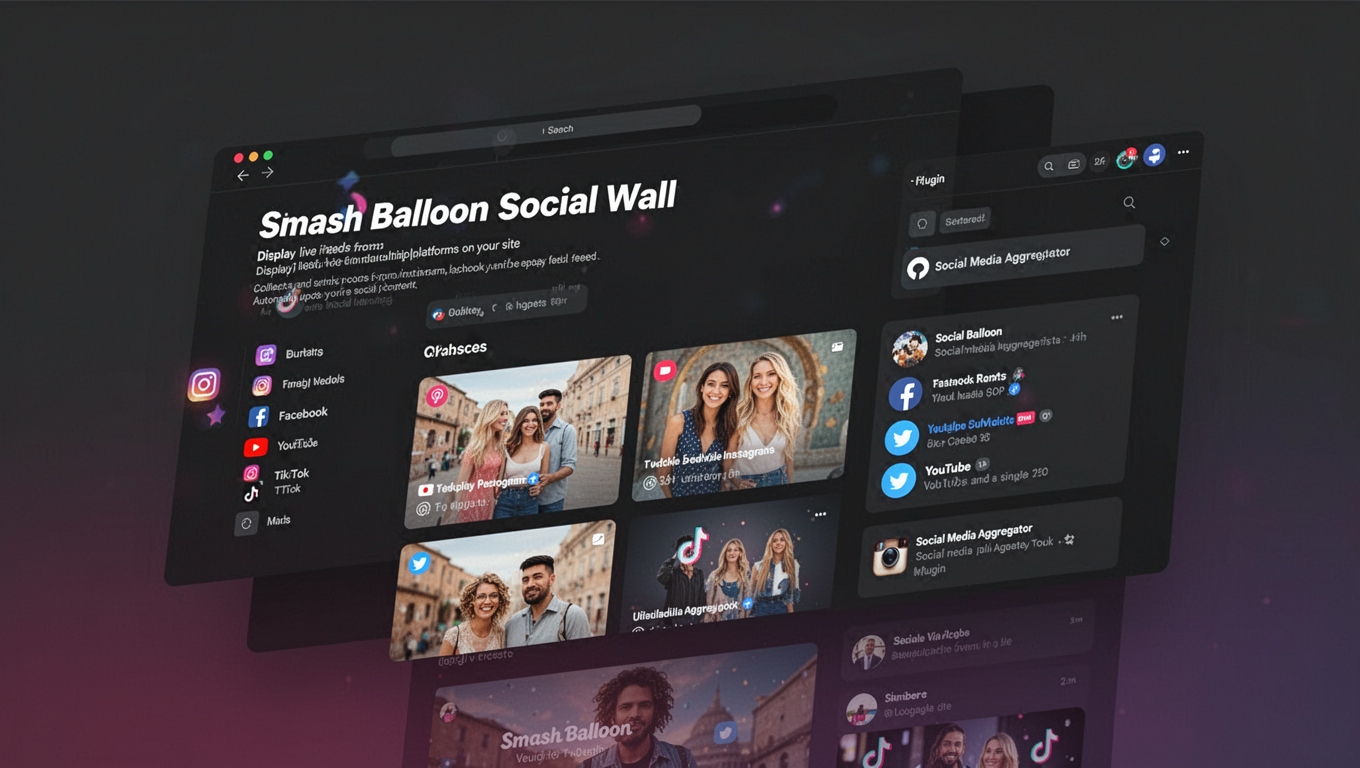 Preview of Smash Balloon Social Wall