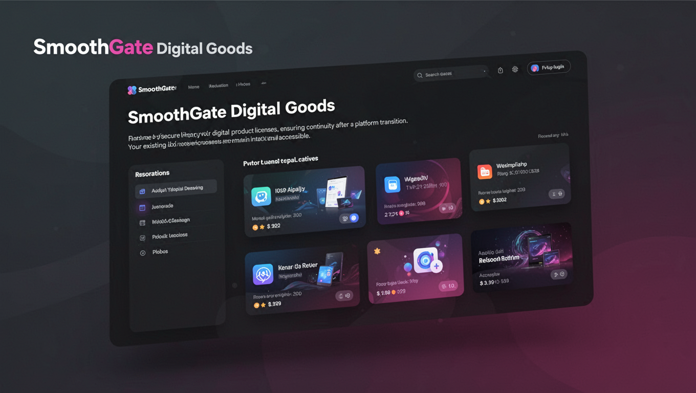 Preview of SmoothGate Digital Goods