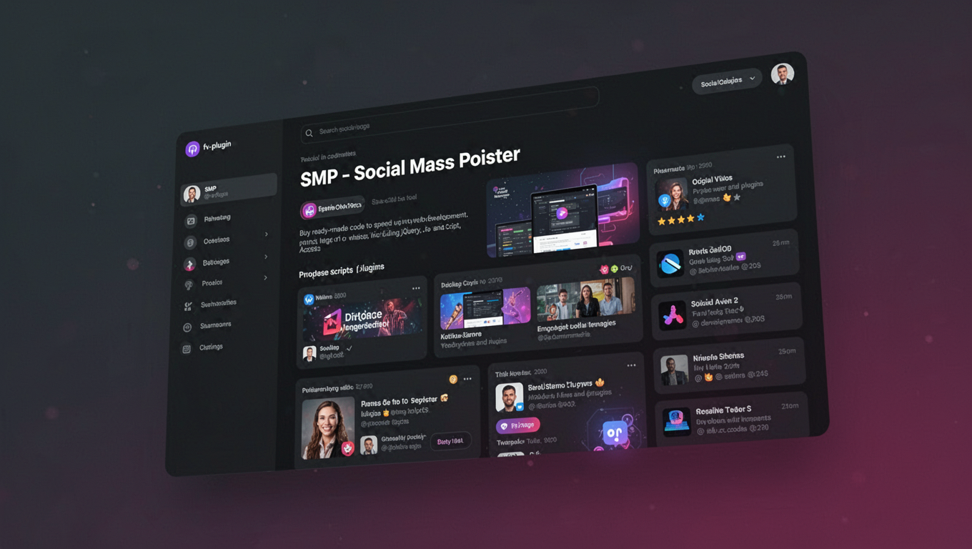 Preview of SMP - Social Mass Poster