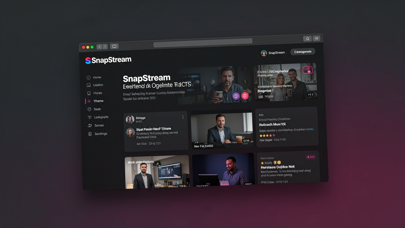 Preview of SnapStream