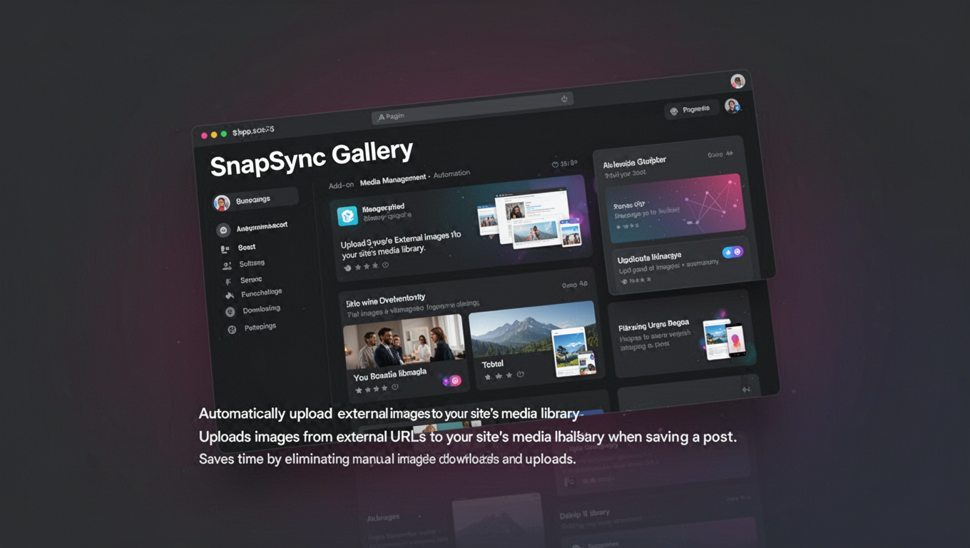 Preview of SnapSync Gallery