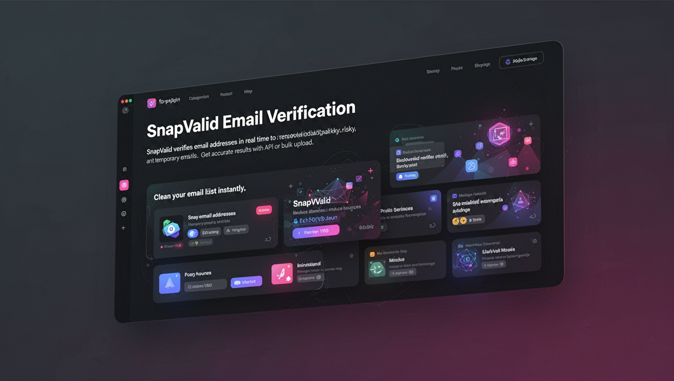 Preview of SnapValid Email Verification