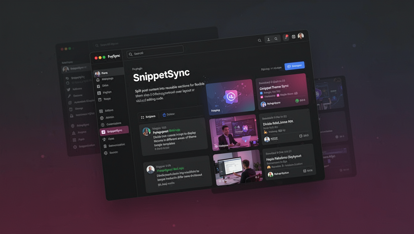 Preview of SnippetSync