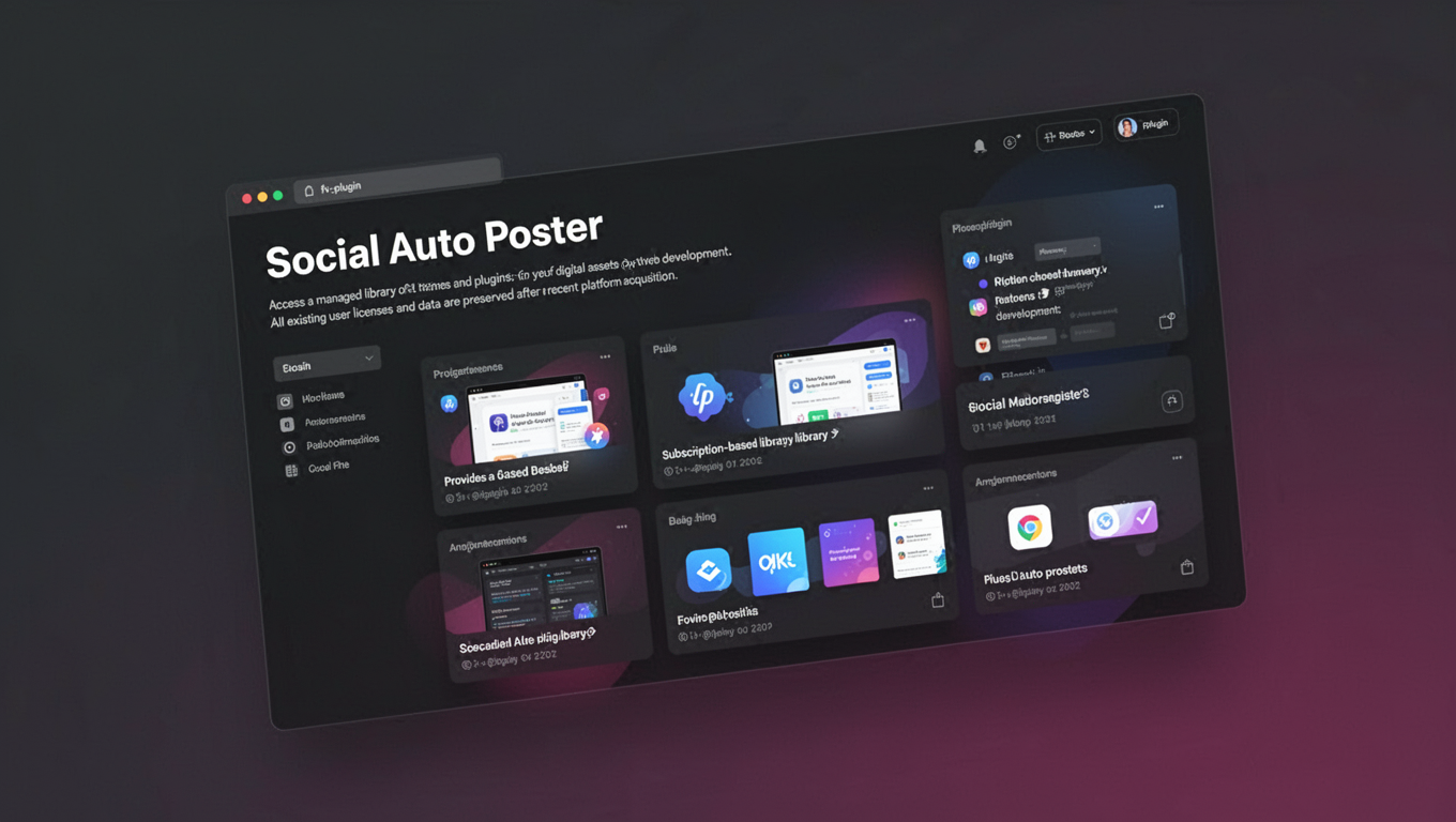 Preview of Social Auto Poster
