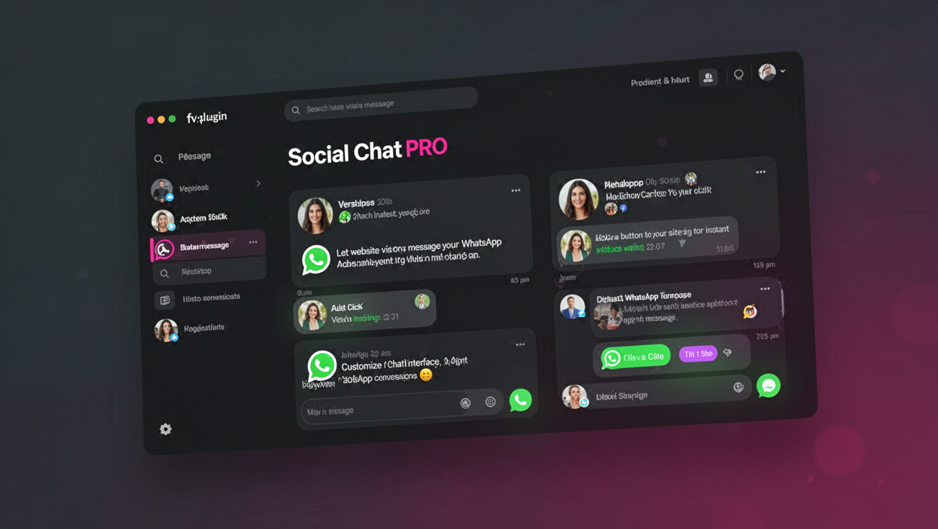 Preview of Social Chat PRO