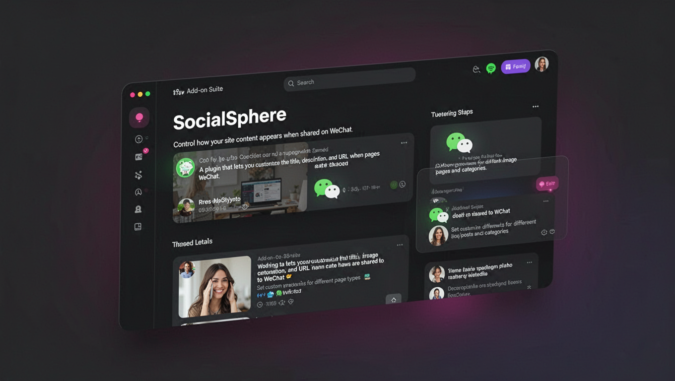 Preview of SocialSphere