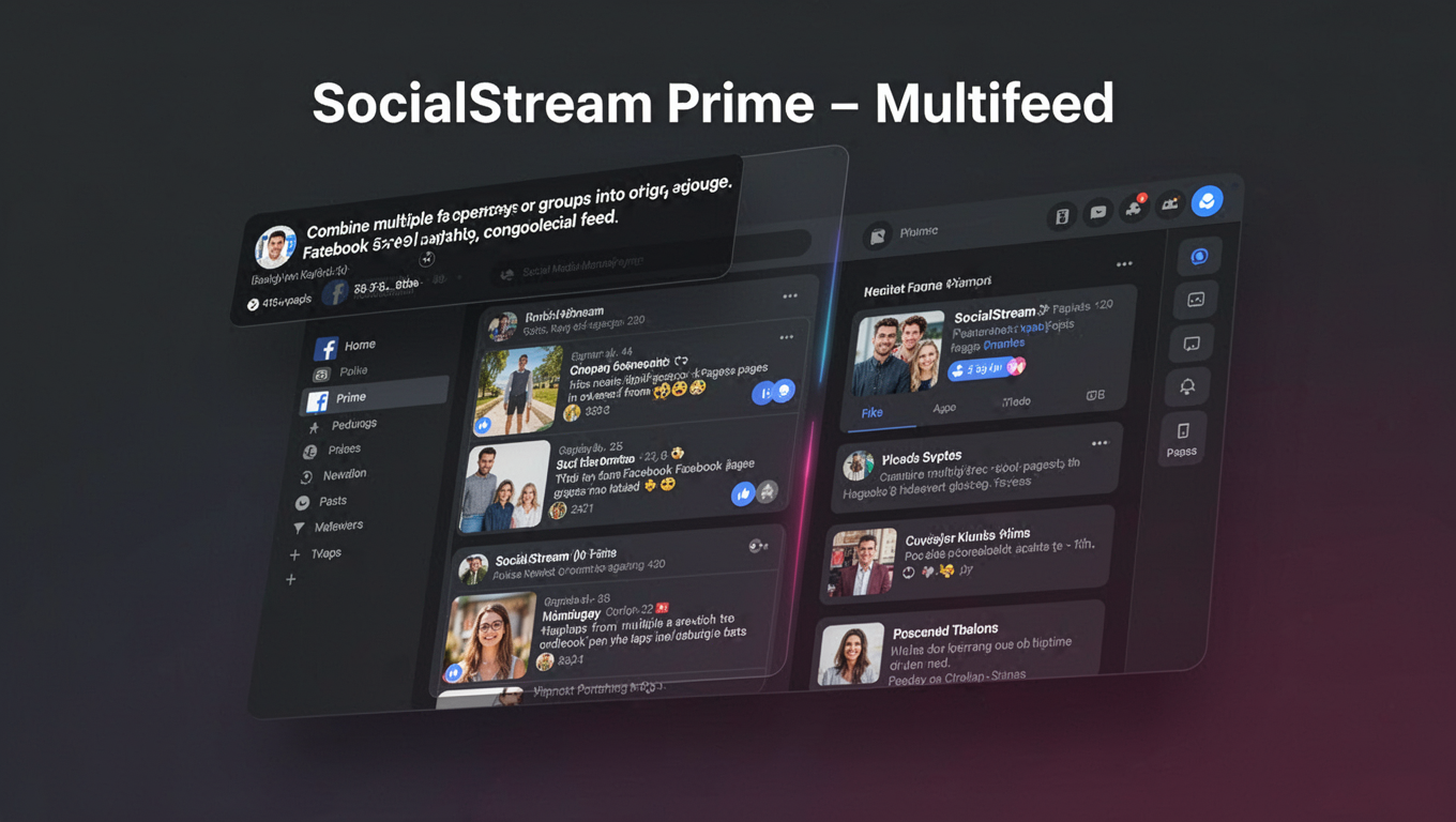 Preview of SocialStream Prime - Multifeed
