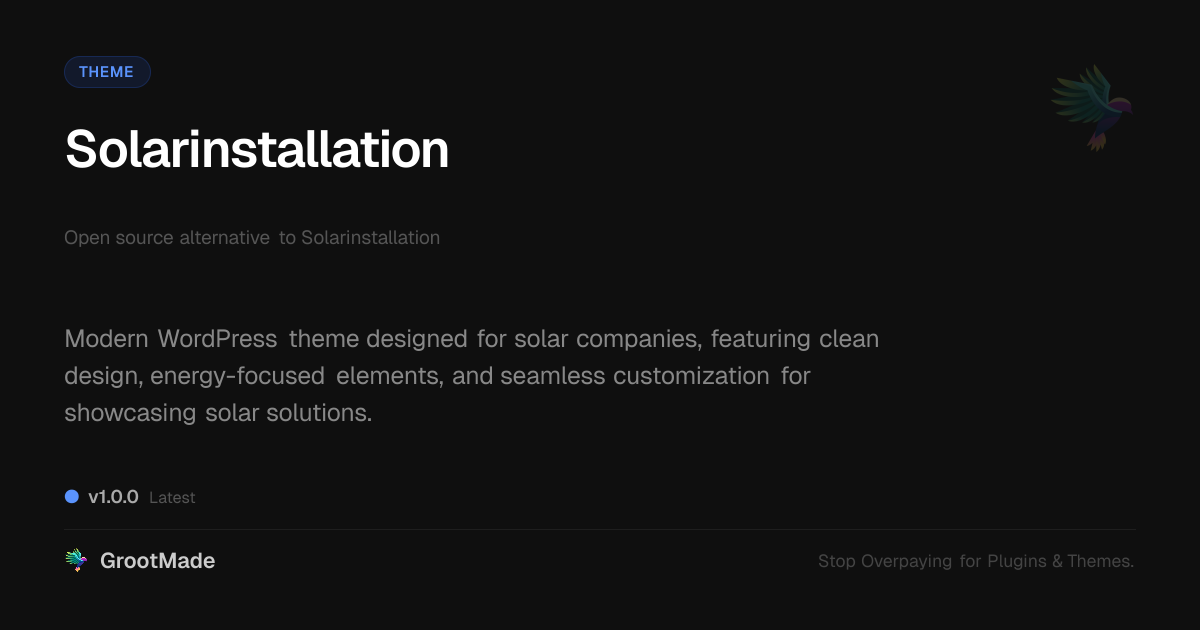 Preview of Solarinstallation