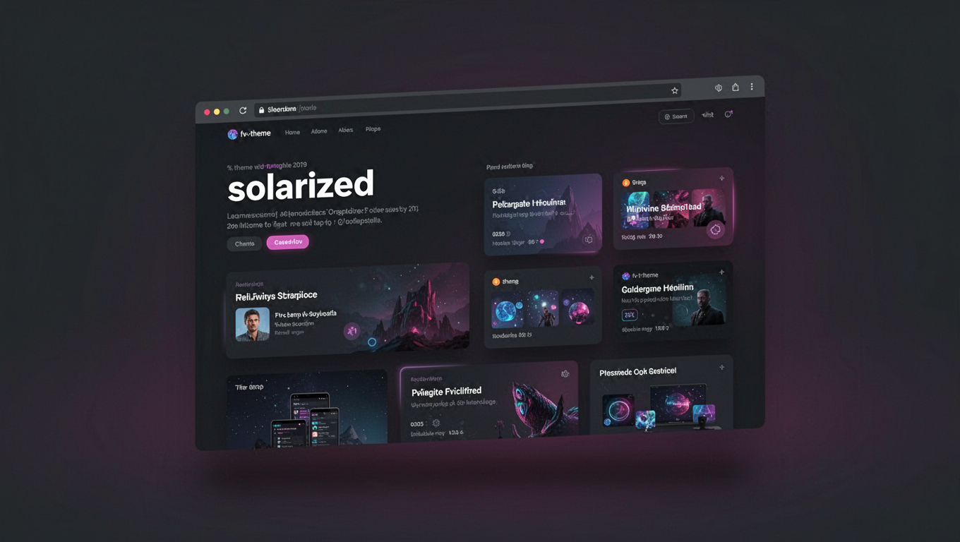 Preview of solarized