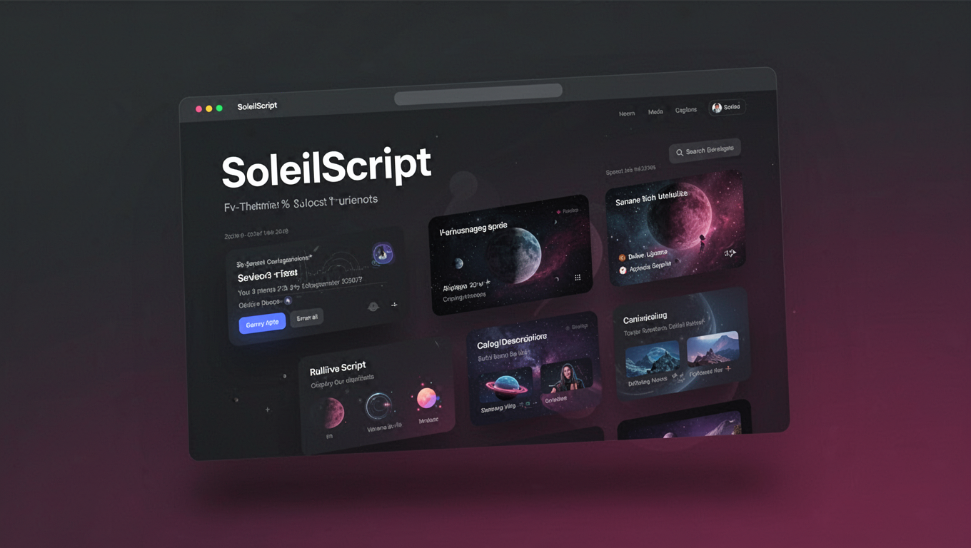 Preview of SoleilScript