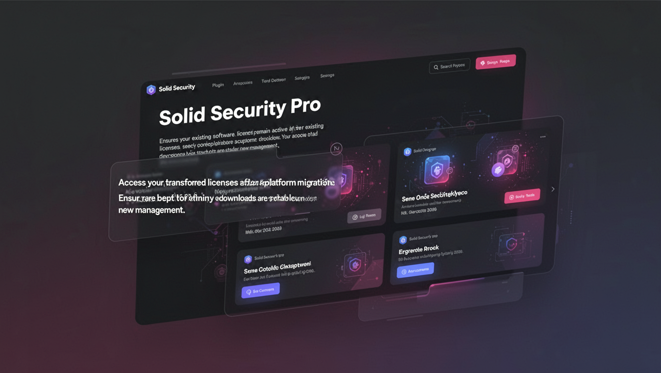 Preview of Solid Security Pro