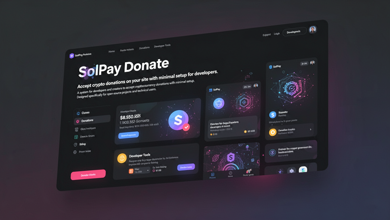 Preview of SolPay Donate