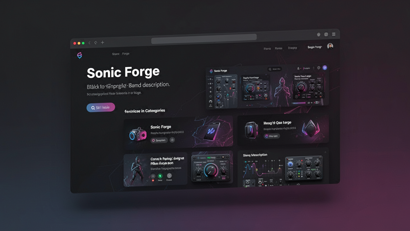 Preview of Sonic Forge