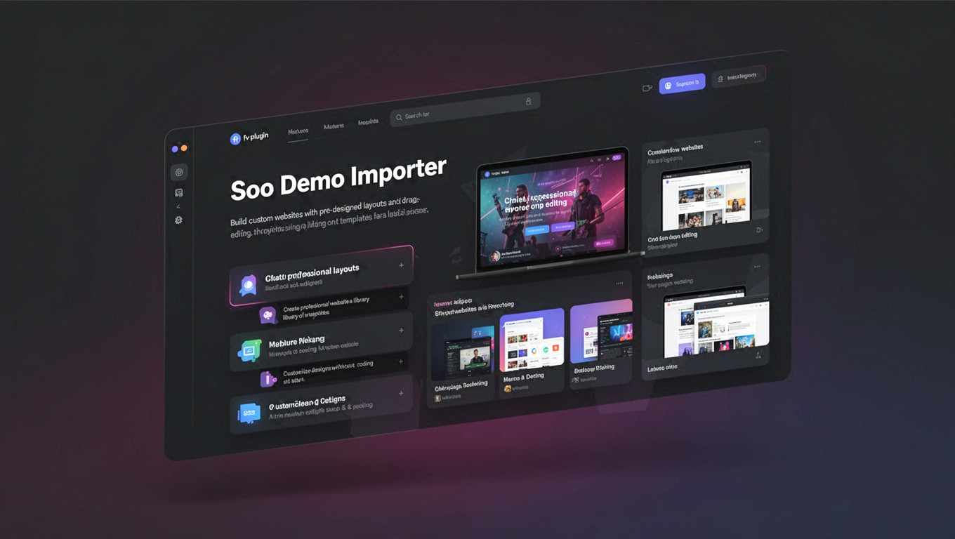 Preview of Soo Demo Importer