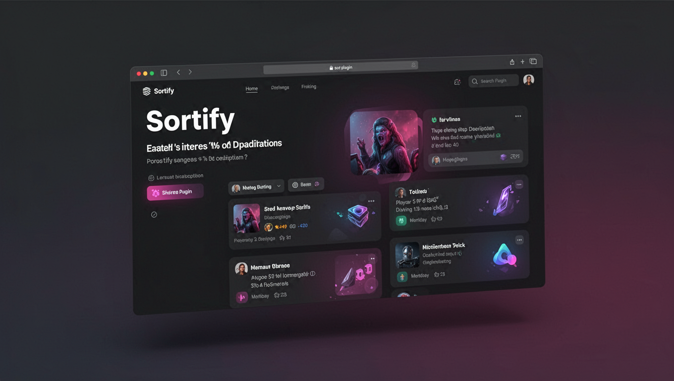 Preview of Sortify