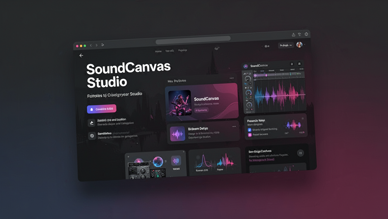 Preview of SoundCanvas Studio