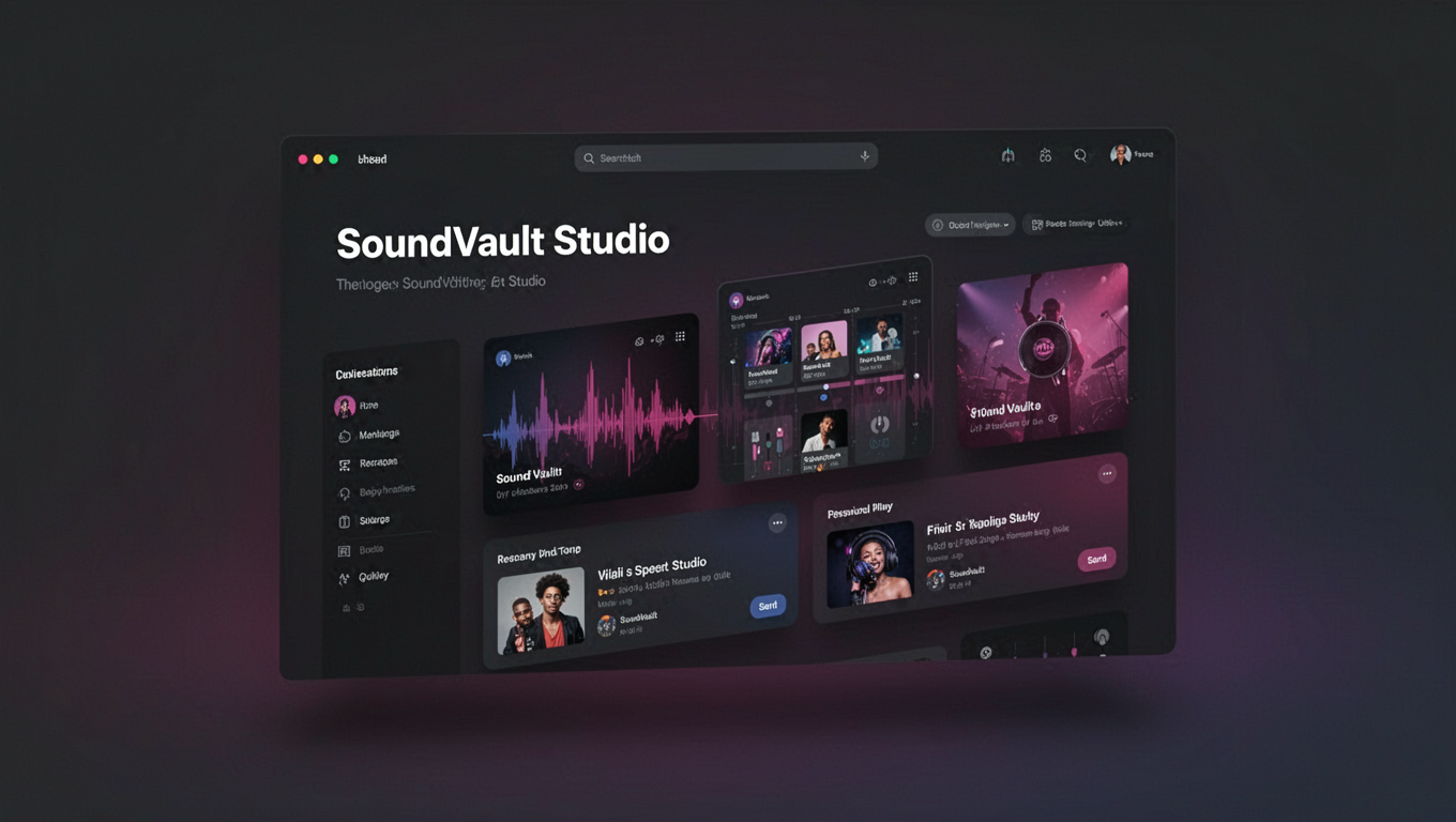 Preview of SoundVault Studio