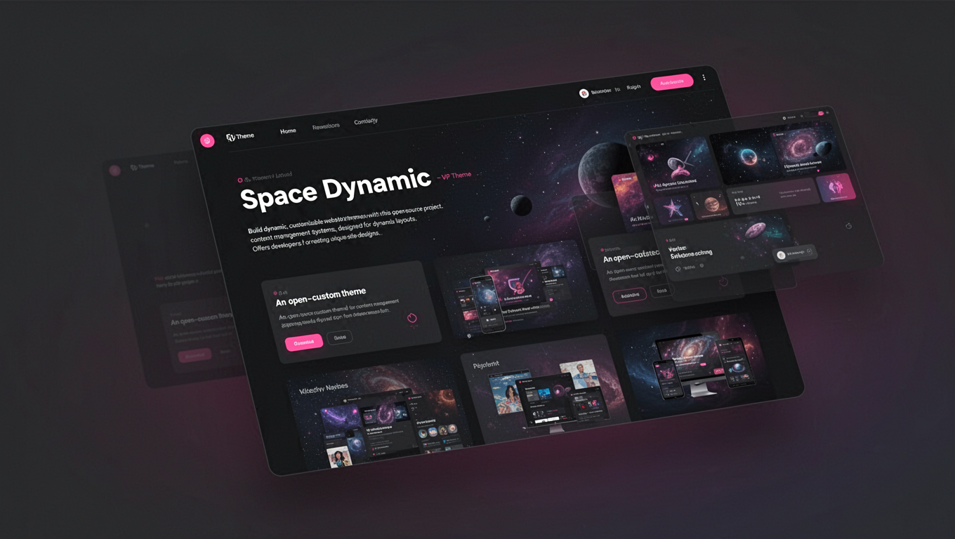 Preview of Space Dynamic - WP Theme
