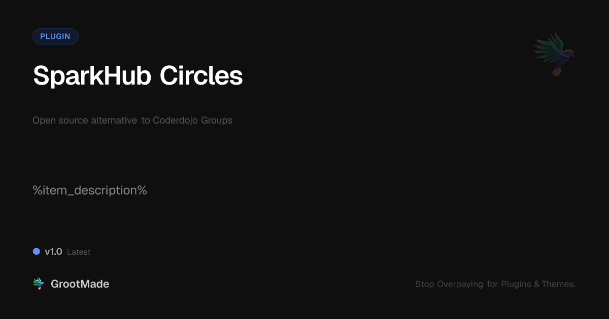 Preview of SparkHub Circles