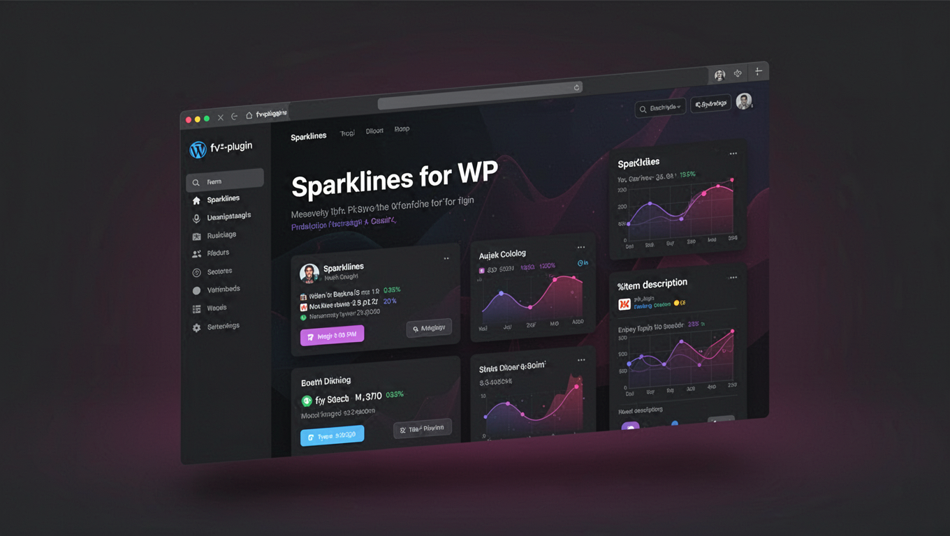 Preview of Sparklines for WP
