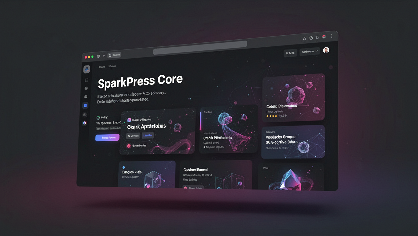 Preview of SparkPress Core