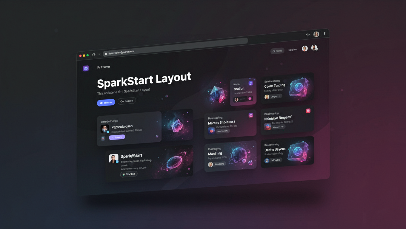 Preview of SparkStart Layout