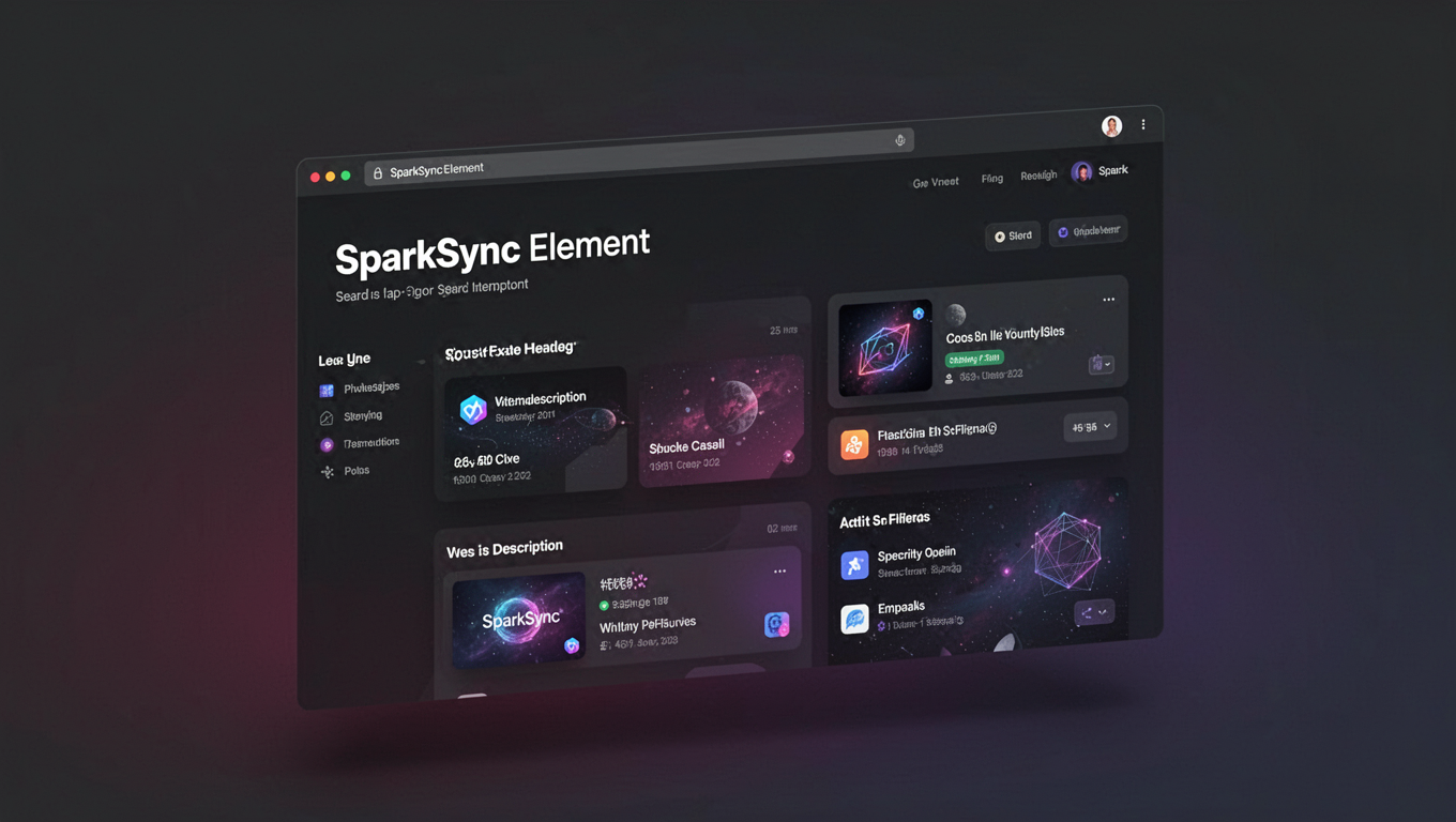 Preview of SparkSync Element