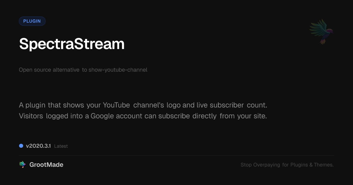 Preview of SpectraStream