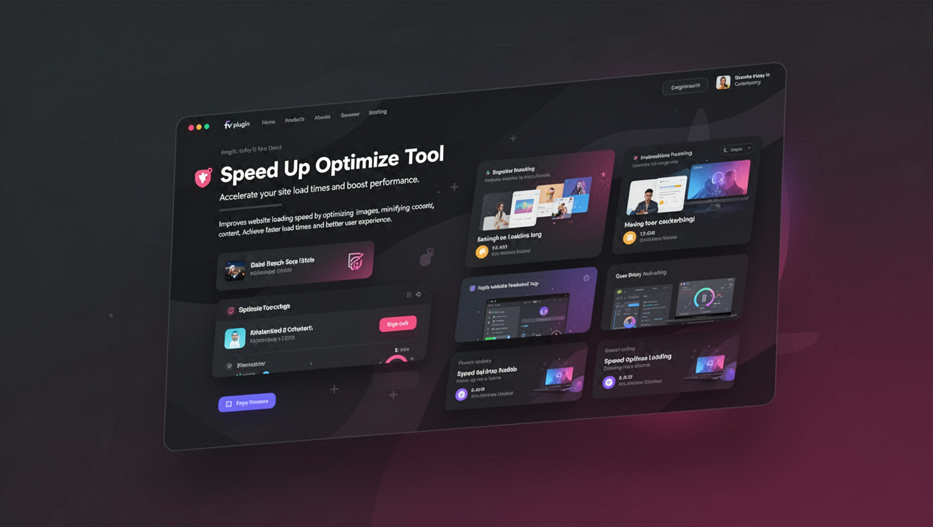 Preview of Speed Up Optimize Tool