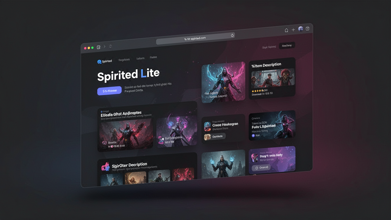 Preview of Spirited Lite
